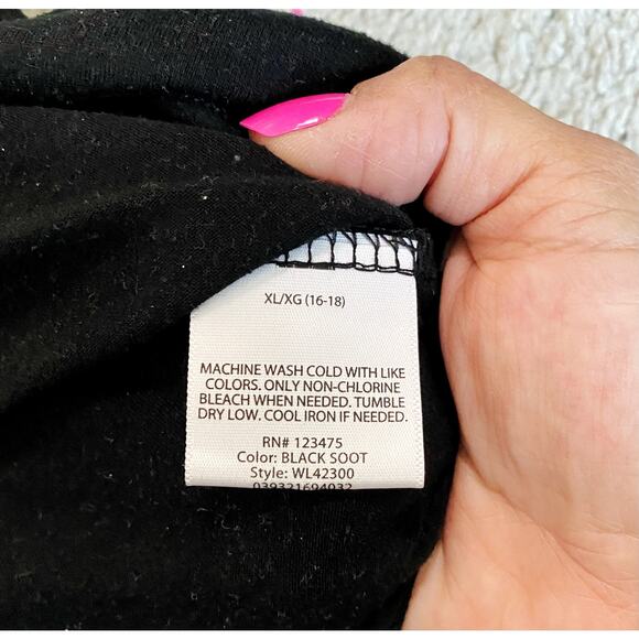 White Stag Black Top Womens Size XL - Picture 3 of 5